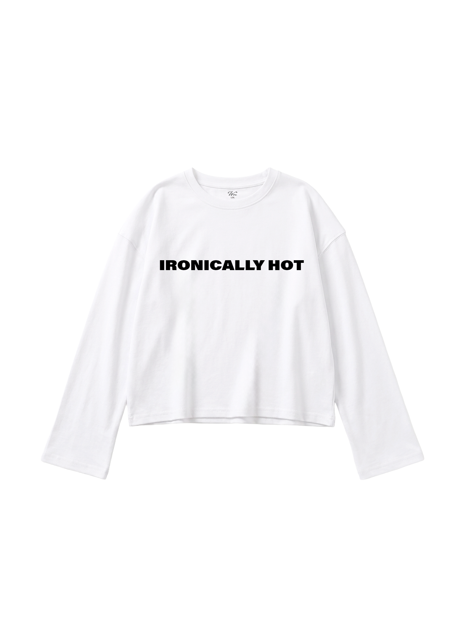 Ironically Hot Flare-Cuff Top