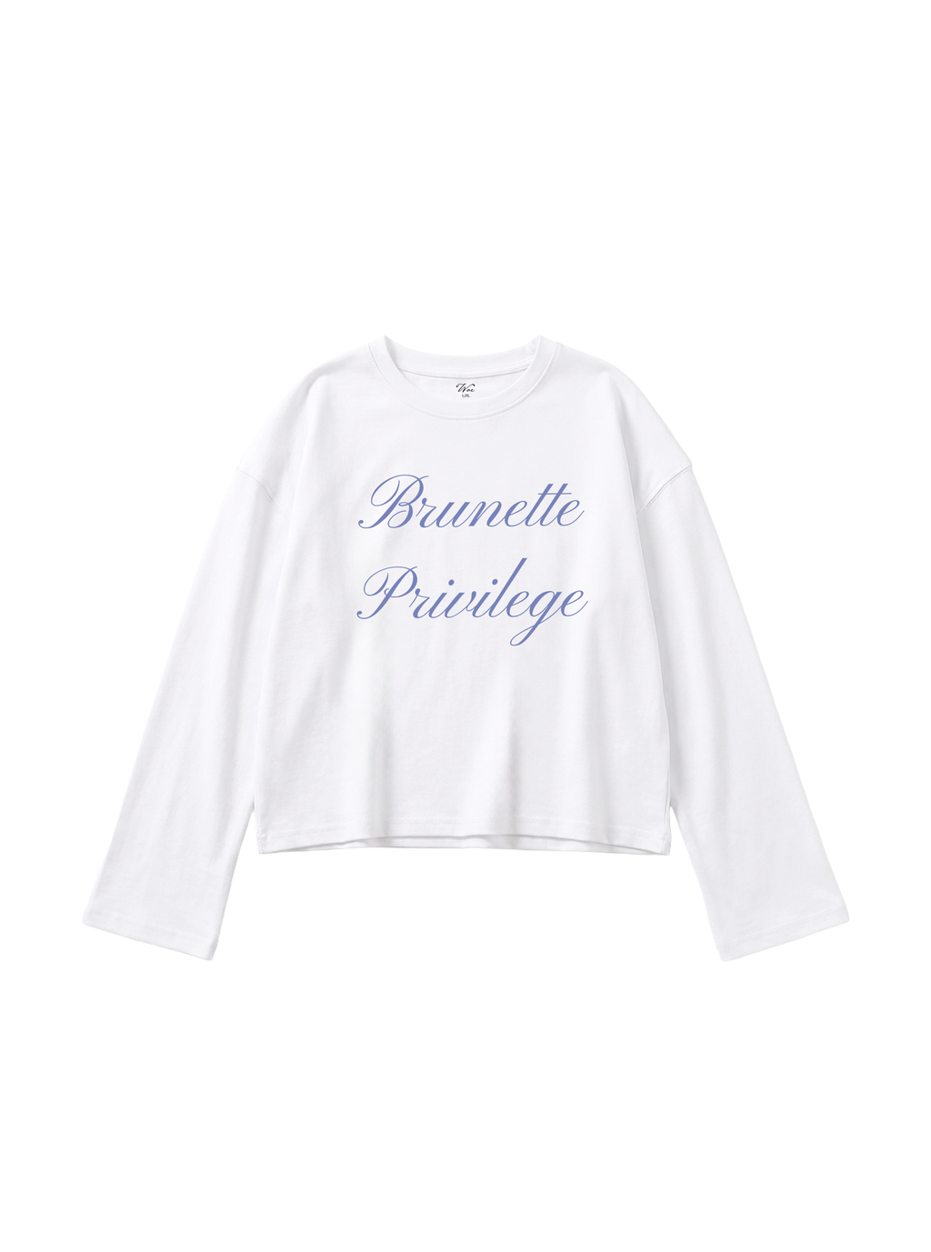 Brunette Privilege Flare-Cuff Top