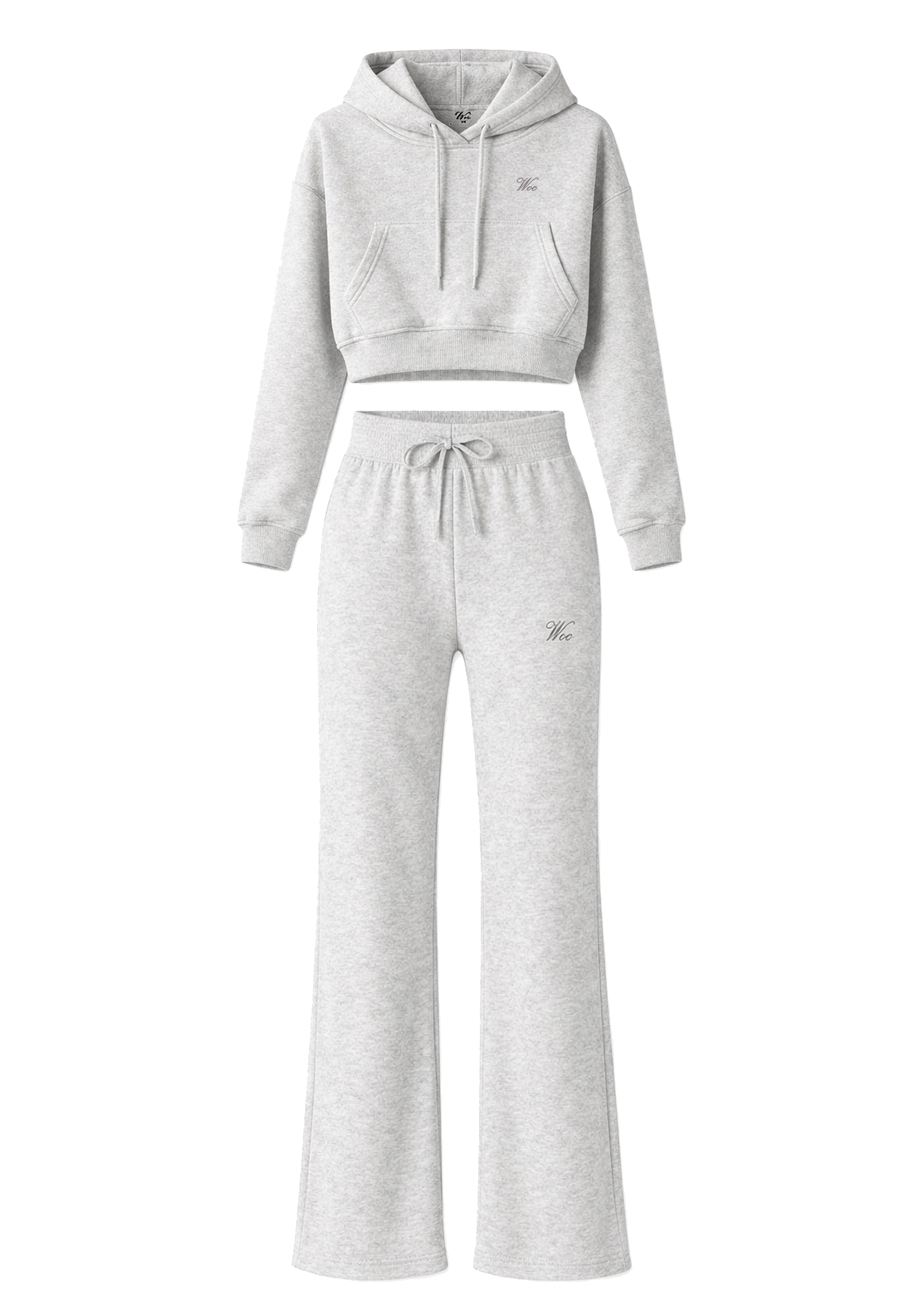 Angel Wings Grey Duo Alt & Üst Takım