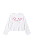 Petite Bunny Flare-Cuff Top