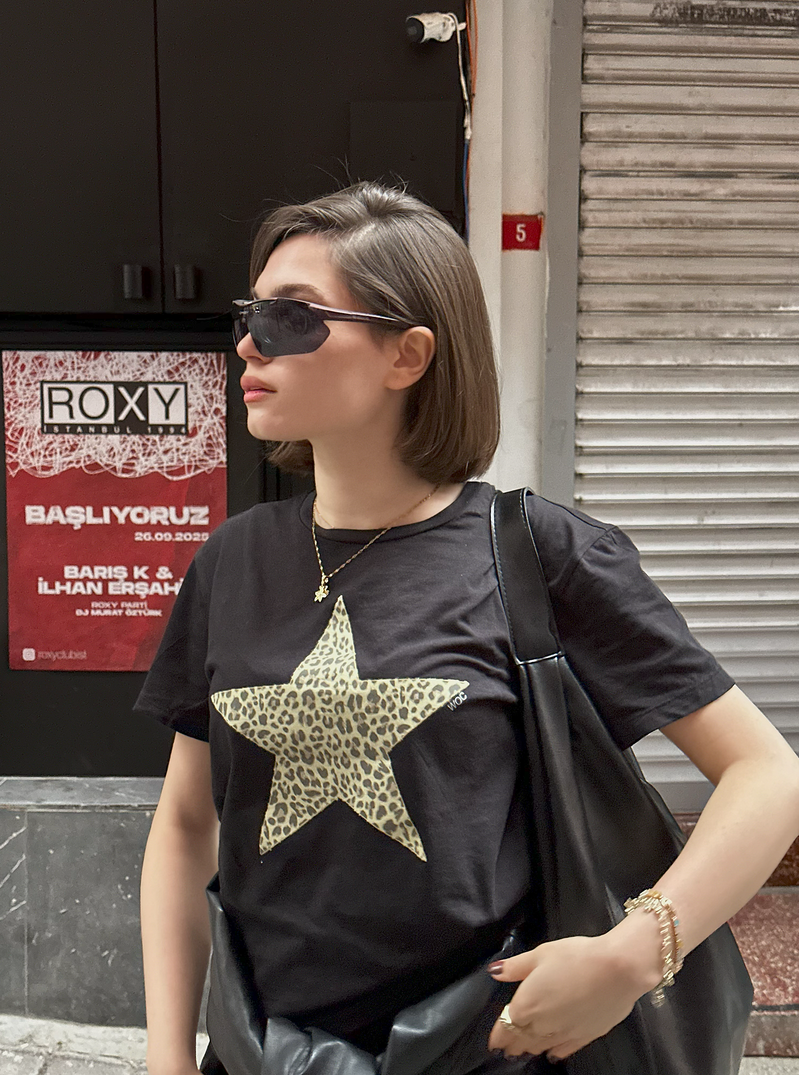 Leopard Star T-Shirt