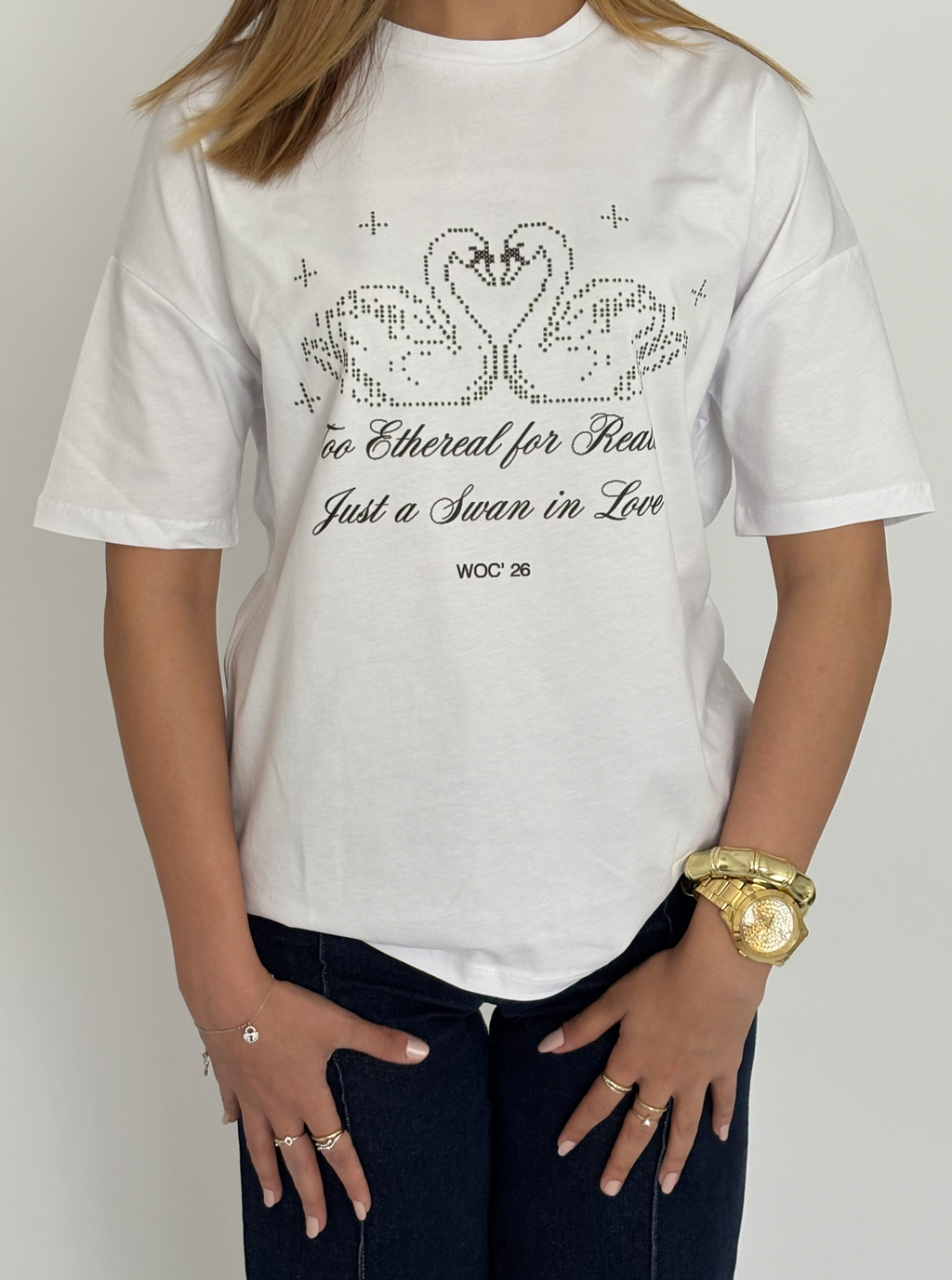 Ethereal Grace Swan T-Shirt