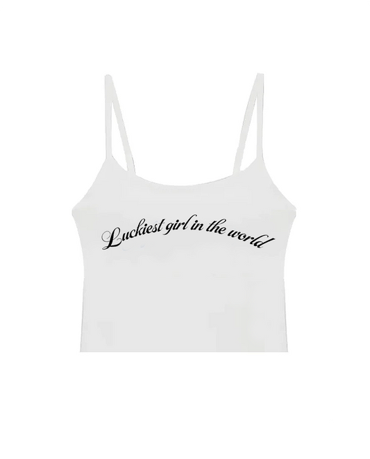 Luckiest Girl Tank Top