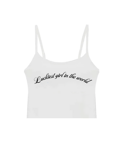 Luckiest Girl Tank Top