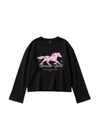 Stardust Spirit Flare-Cuff Top