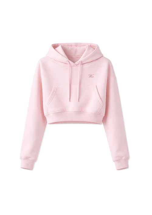 Angel Wings Crop Hoodie