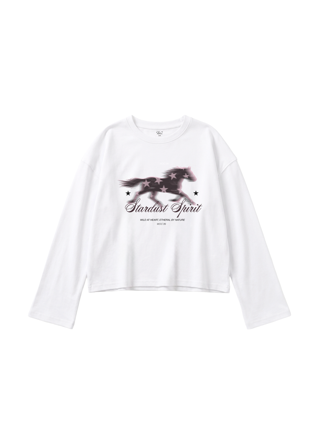 Stardust Spirit Flare-Cuff Top
