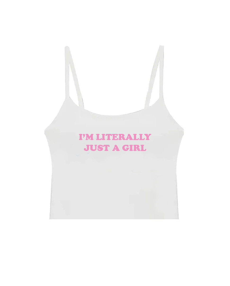 Just A Girl Tank Top