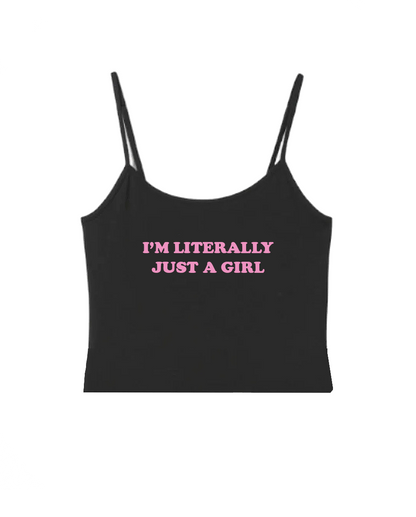 Just A Girl Tank Top