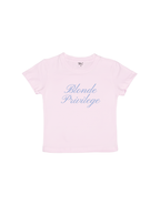 Blonde Privilege Baby Tee