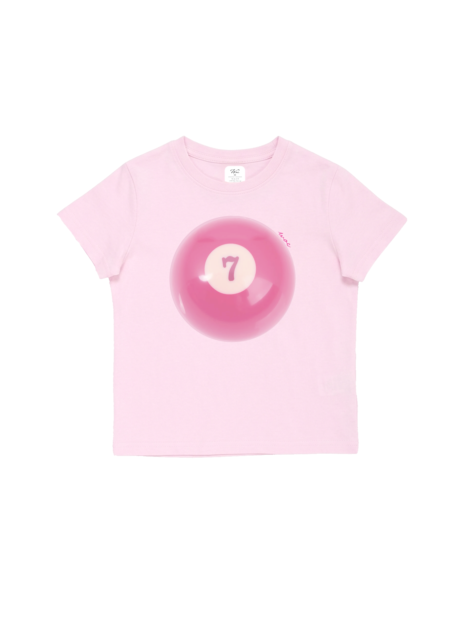 "Number 7" Baby Tee