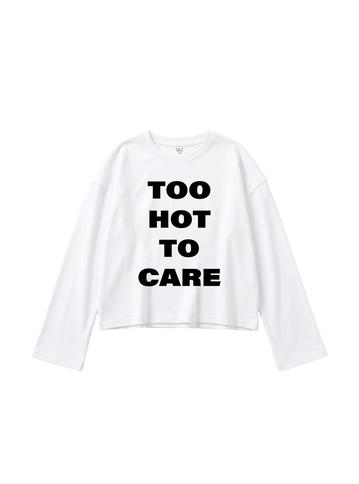 Too Hot To Care Flare-Cuff Top