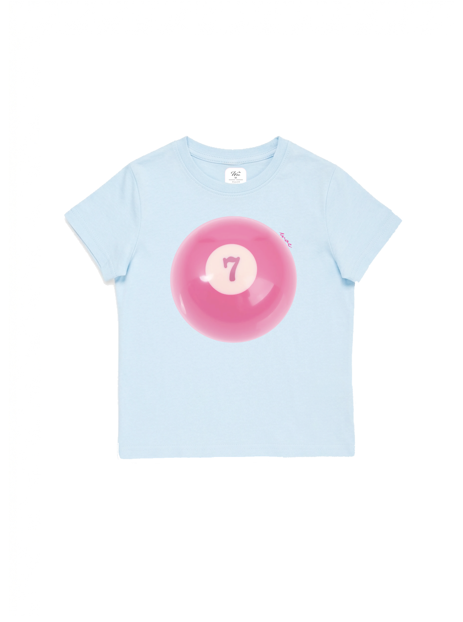 "Number 7" Baby Tee