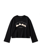 Luckiest Bunny Flare-Cuff Top