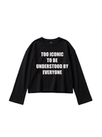 The Iconic Flare-Cuff Top