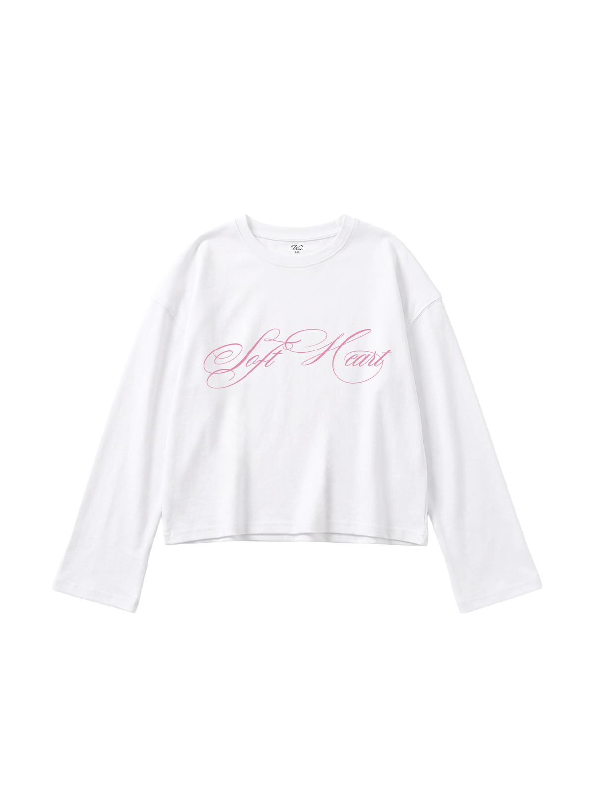 Soft Heart Flare-Cuff Top