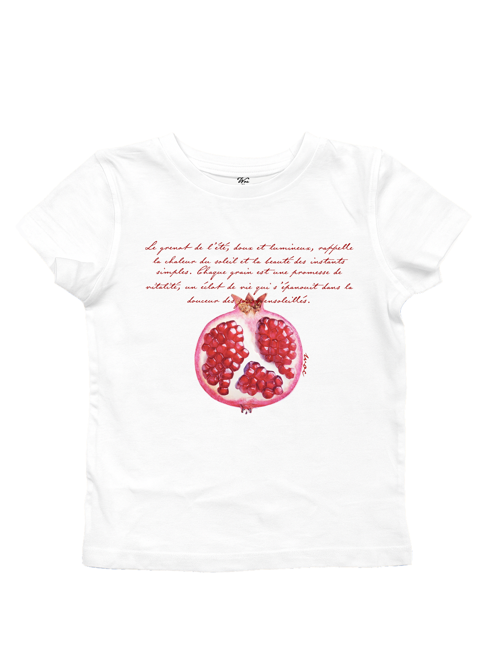 Pomegranate Baby Tee