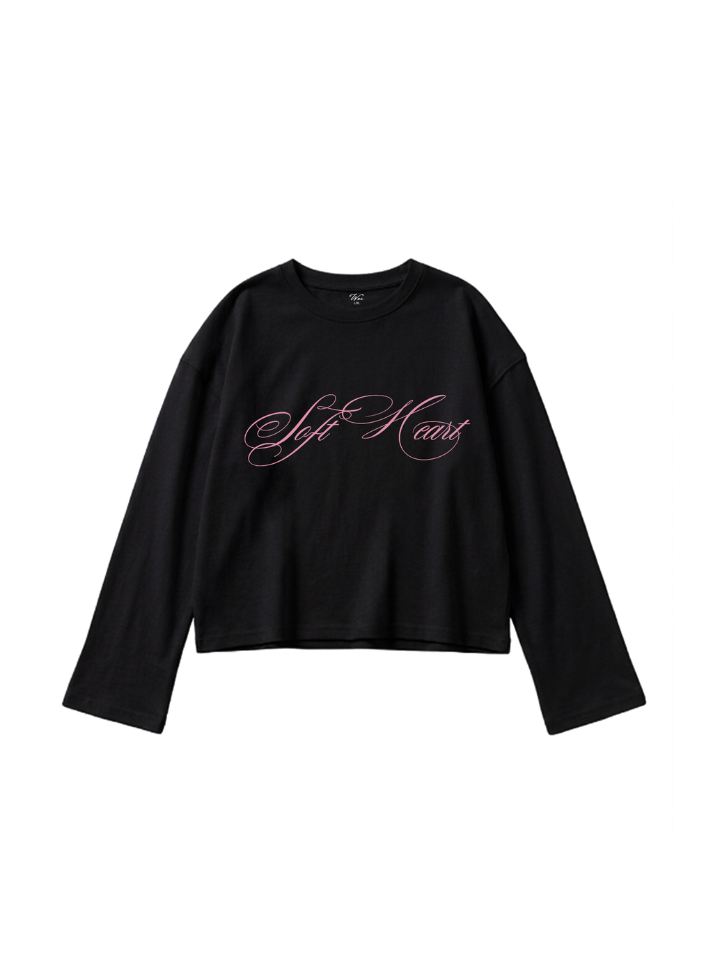 Soft Heart Flare-Cuff Top