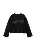 Soft Heart Flare-Cuff Top