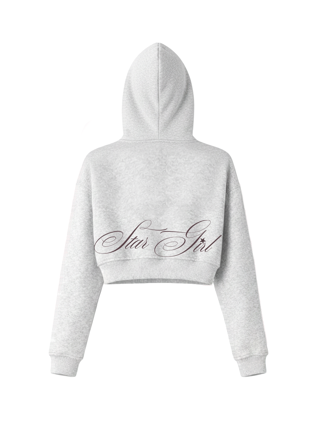 Star Girl Crop Hoodie