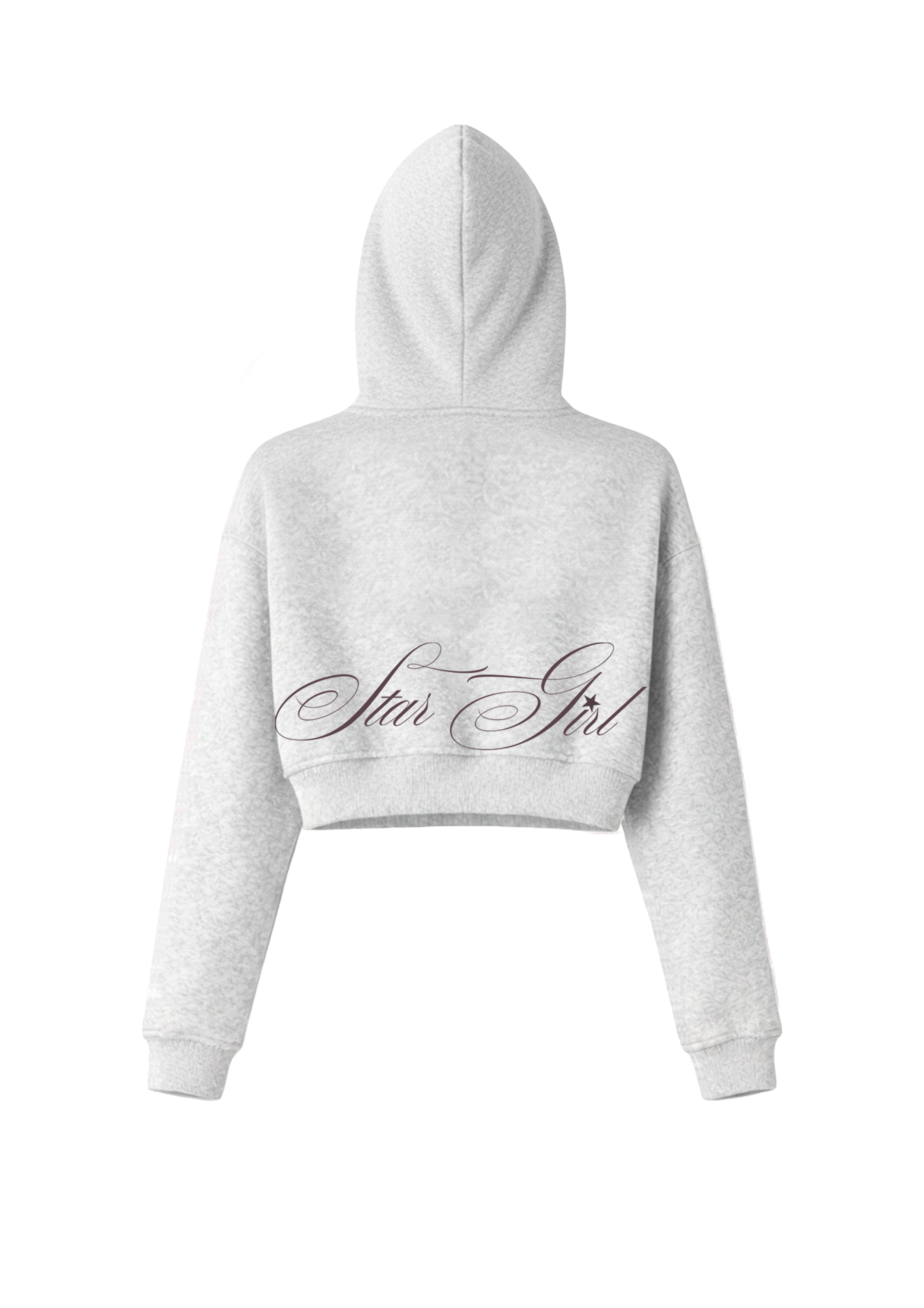 Star Girl Crop Hoodie