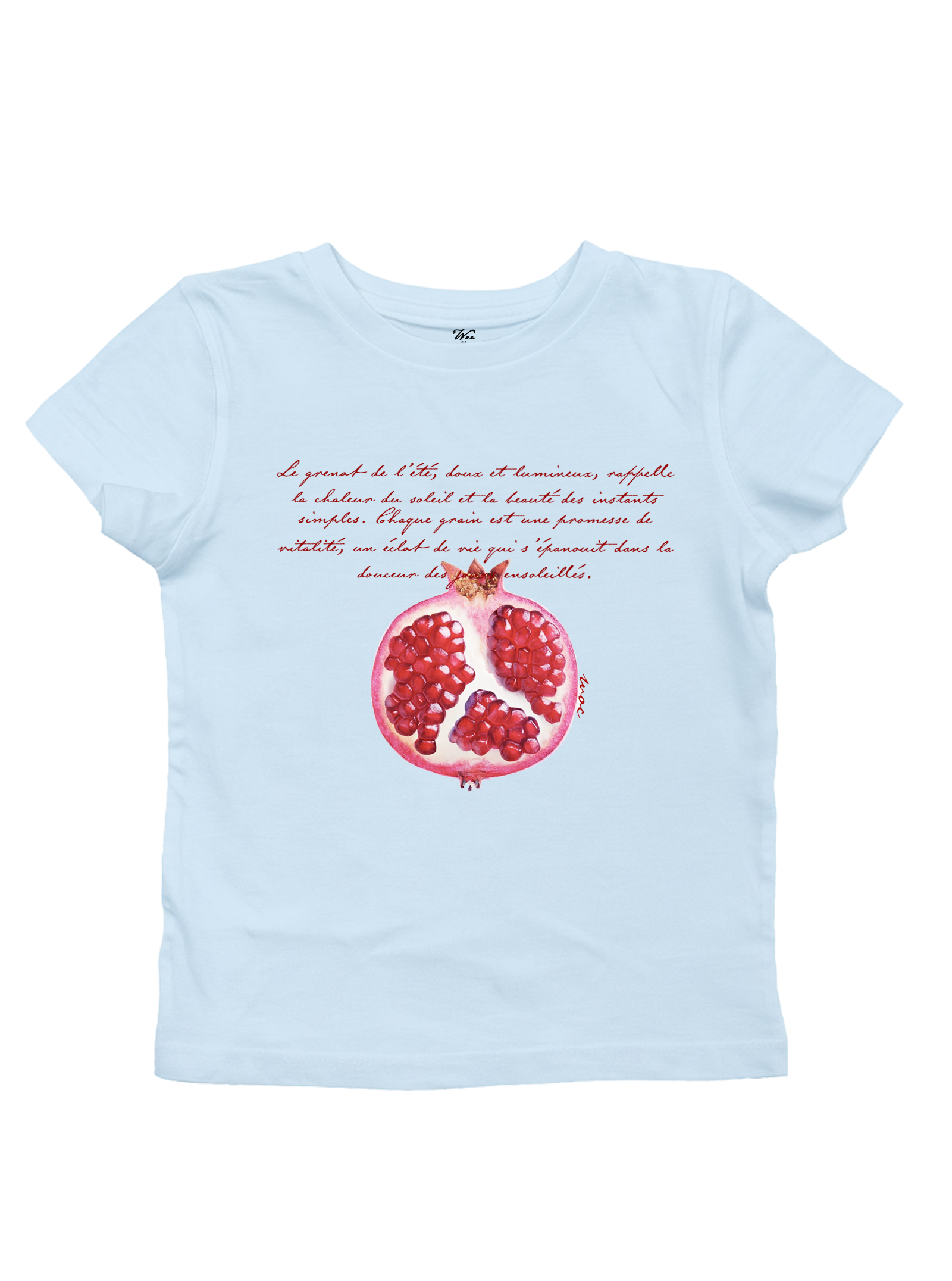 Pomegranate Baby Tee