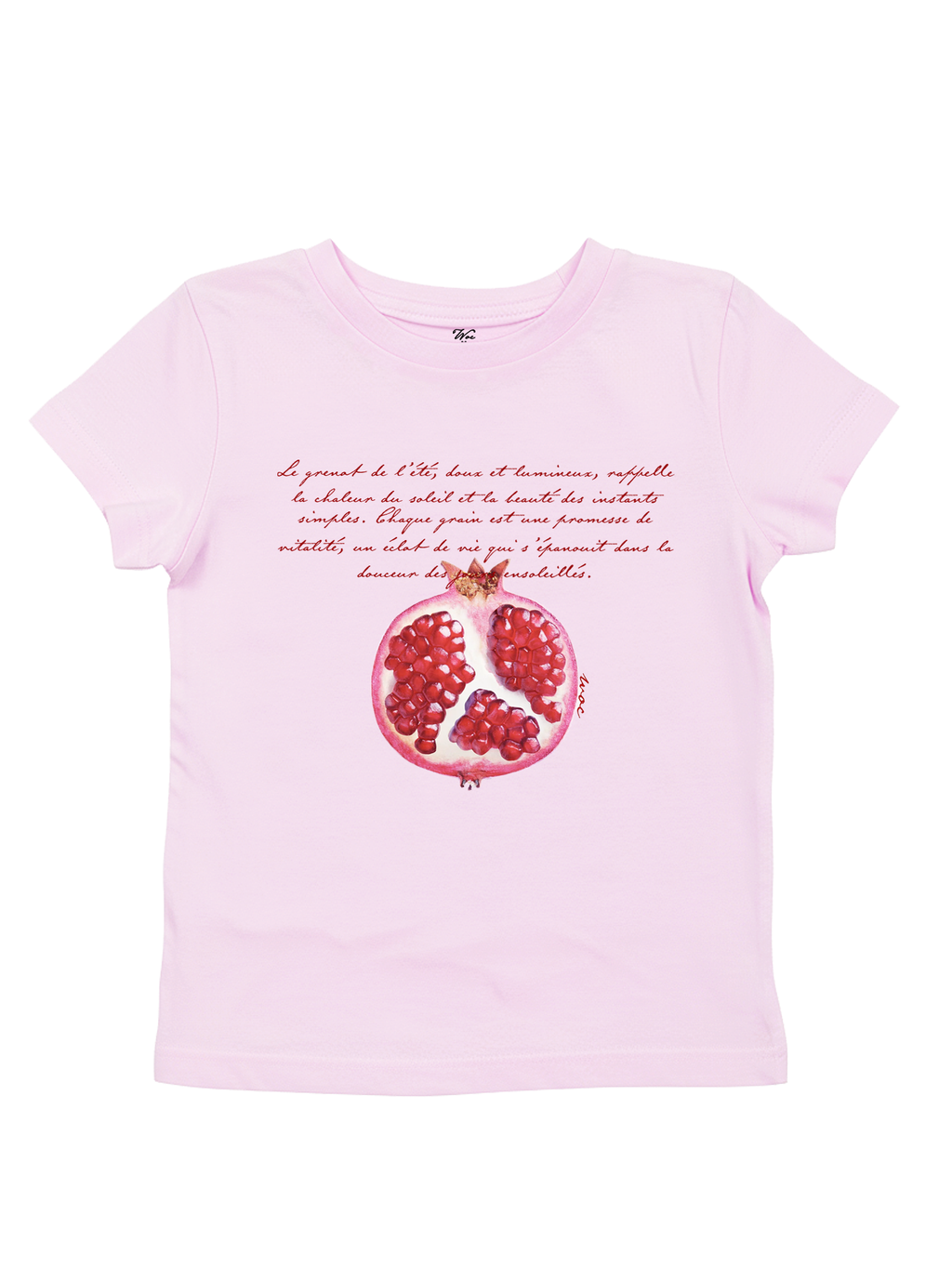 Pomegranate Baby Tee