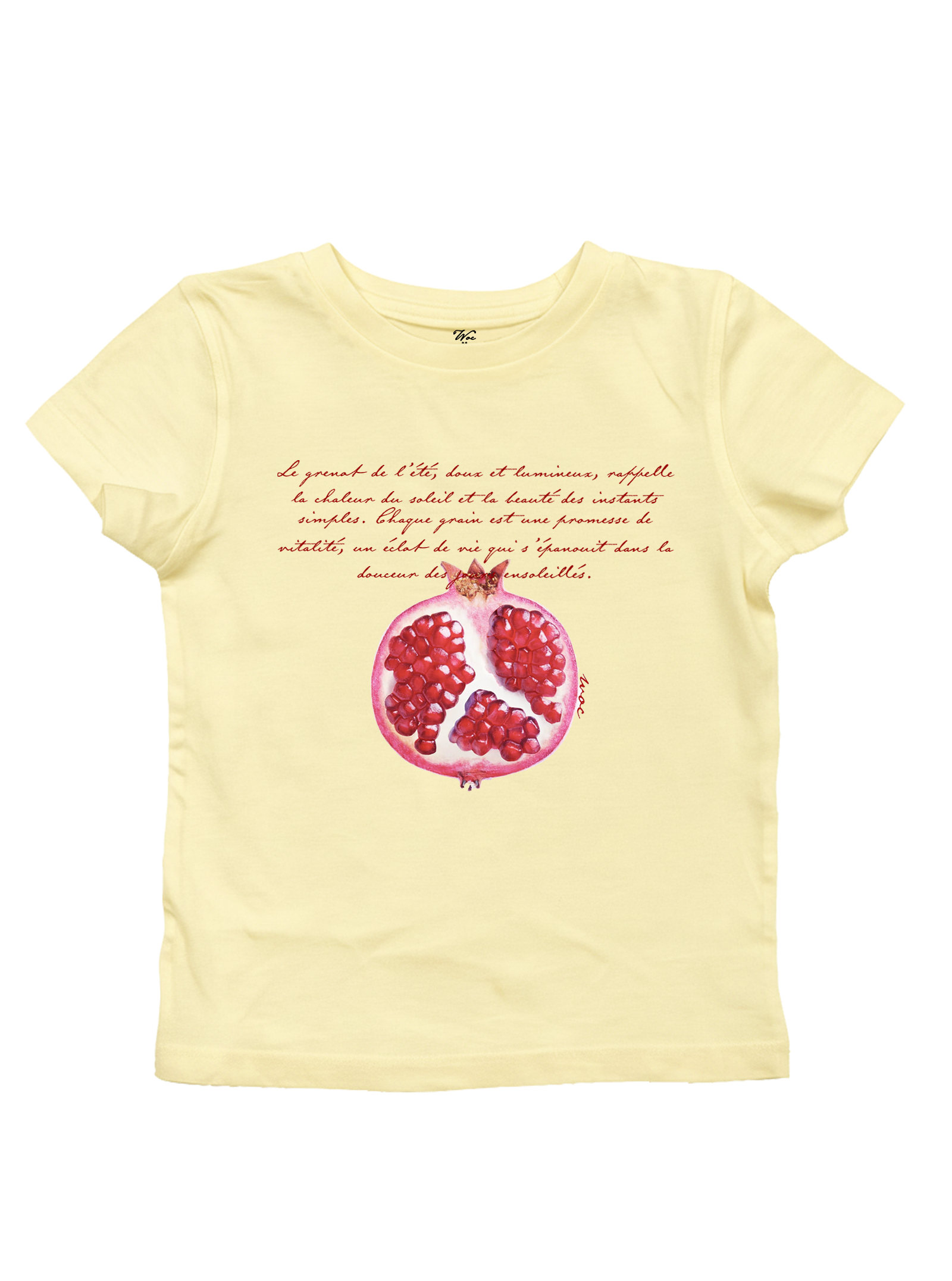 Pomegranate Baby Tee