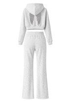 Angel Wings Grey Duo Alt & Üst Takım