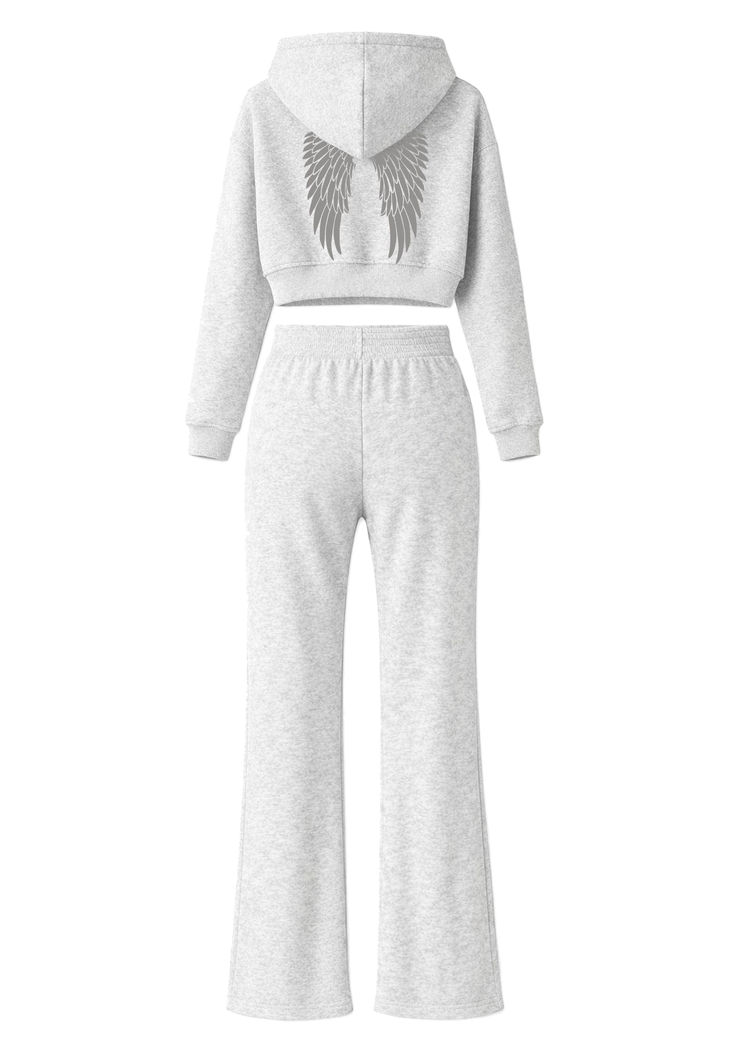 Angel Wings Grey Duo Alt & Üst Takım