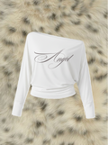 Angel One-Shoulder Top