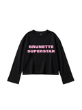 Brunette Superstar Flare-Cuff Top