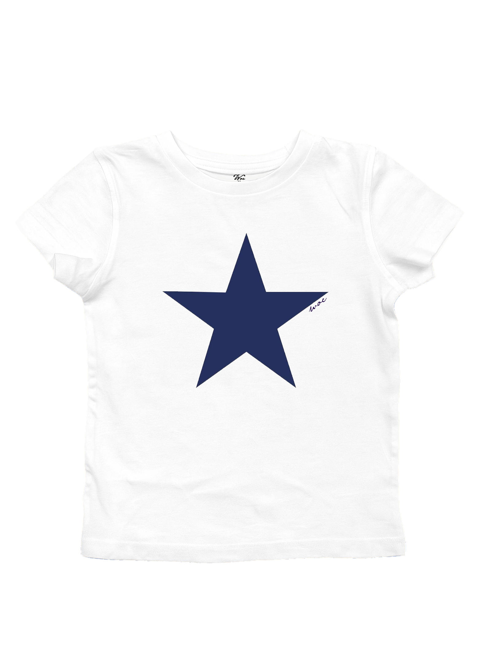 Blue Star Baby Tee