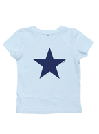 Blue Star Baby Tee