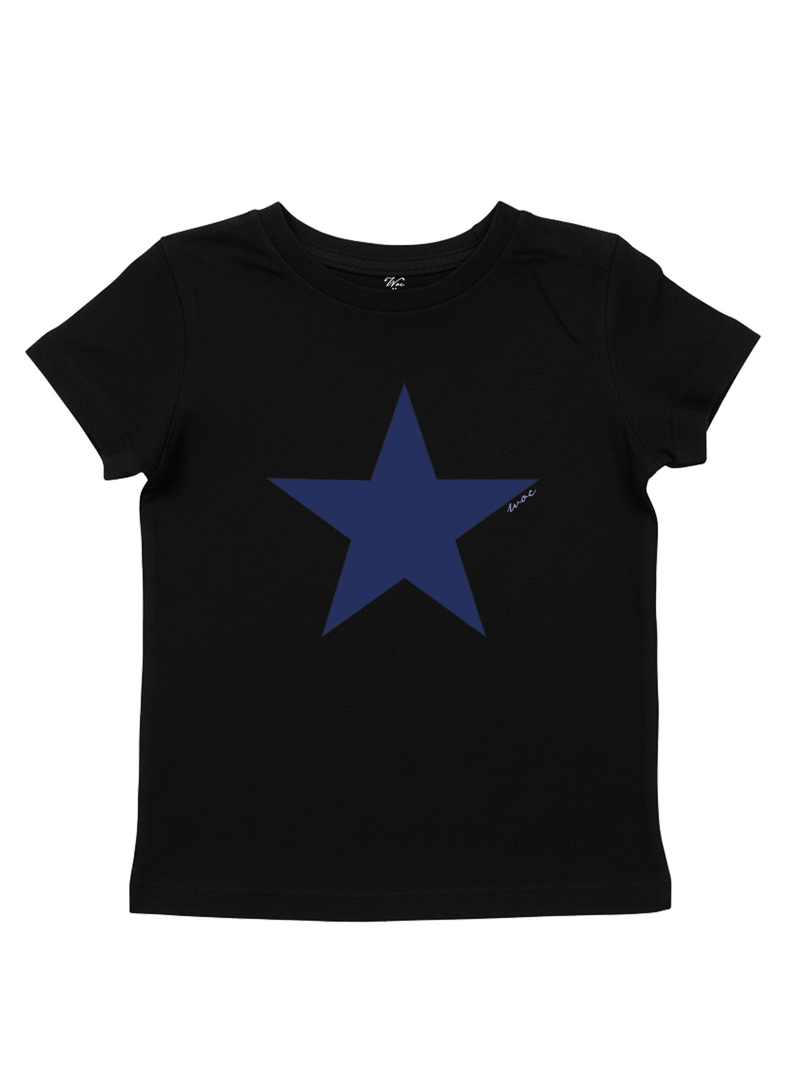 Blue Star Baby Tee