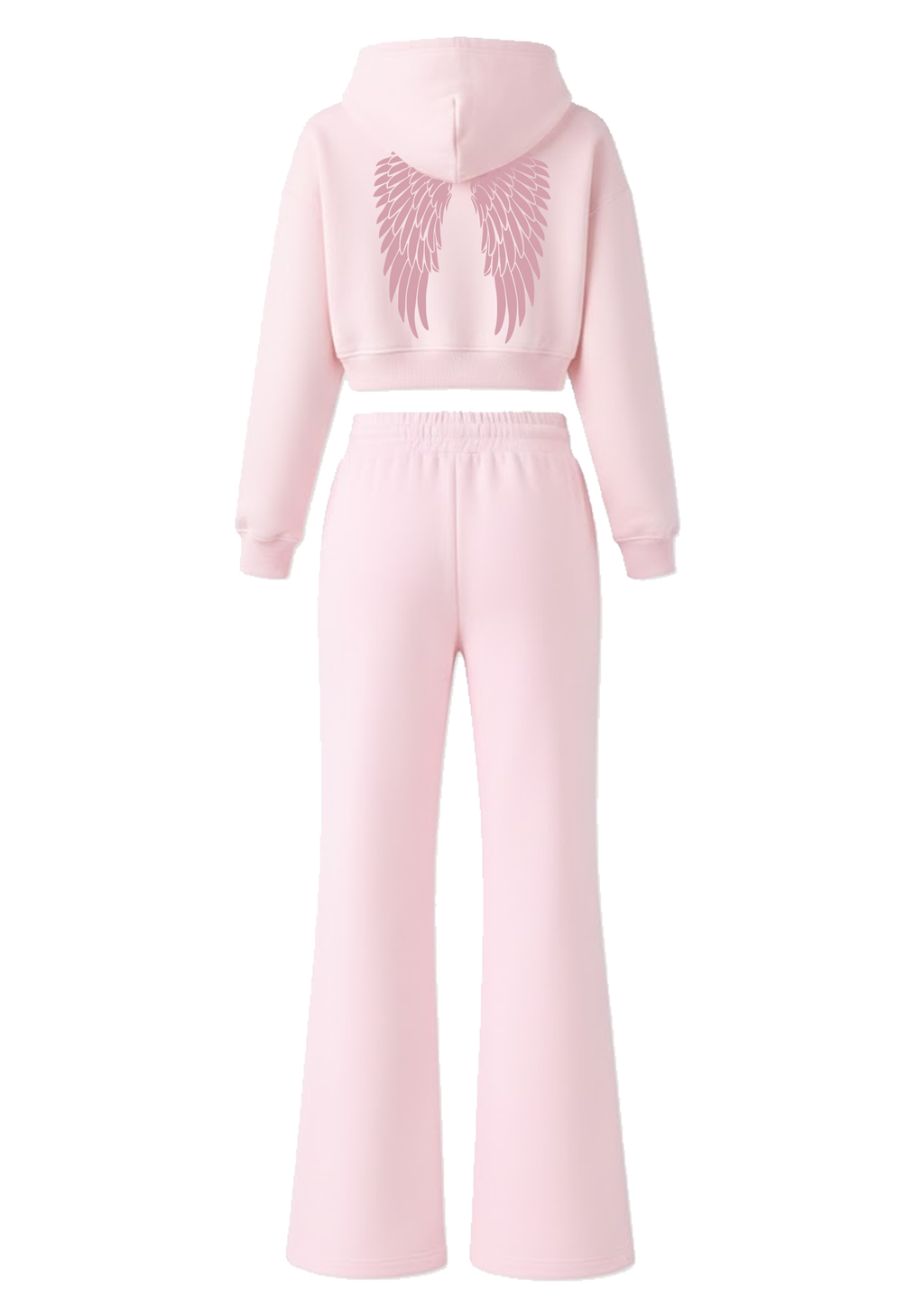 Angel Wings Pink Duo Alt & Üst Takım