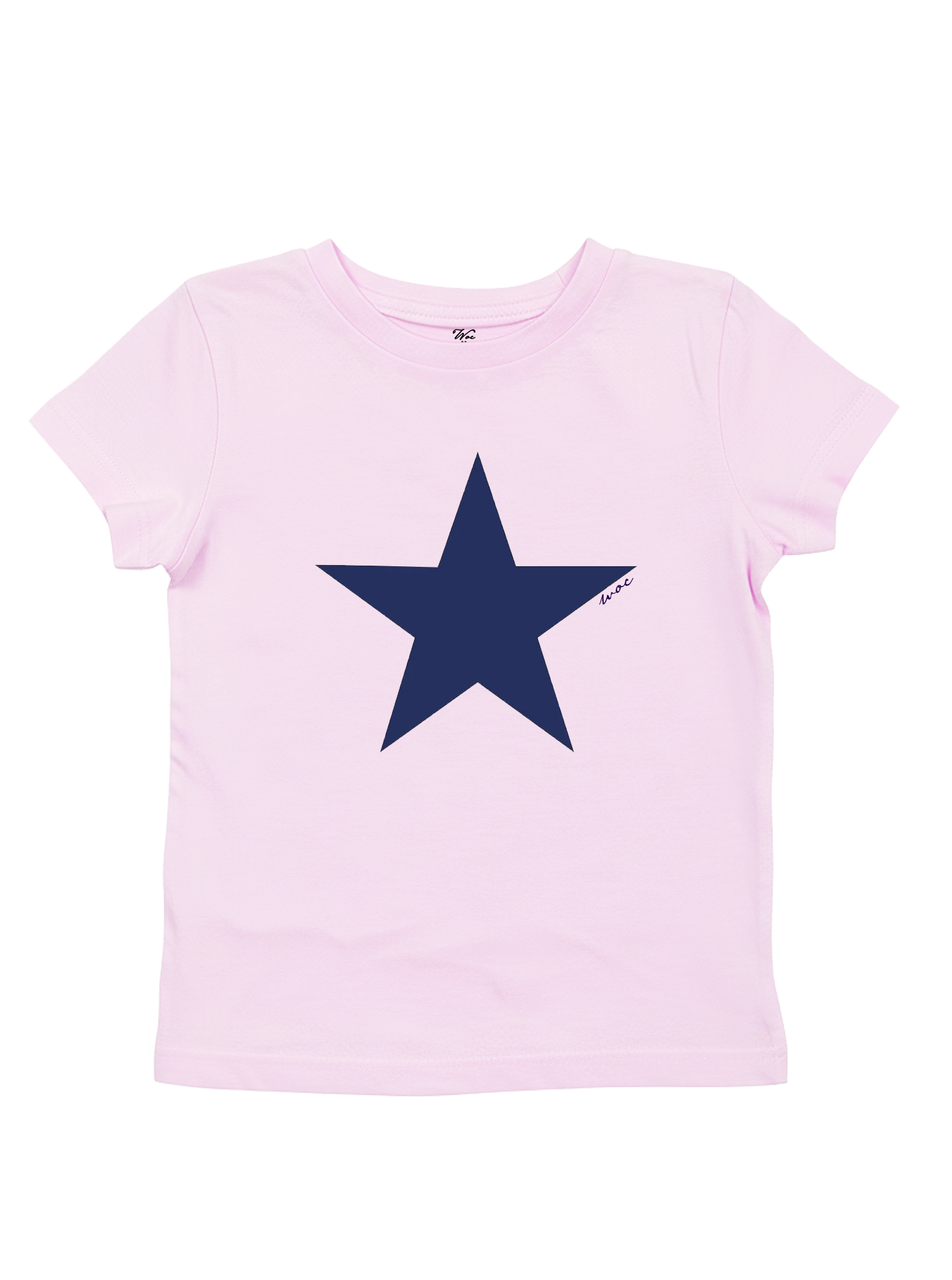 Blue Star Baby Tee