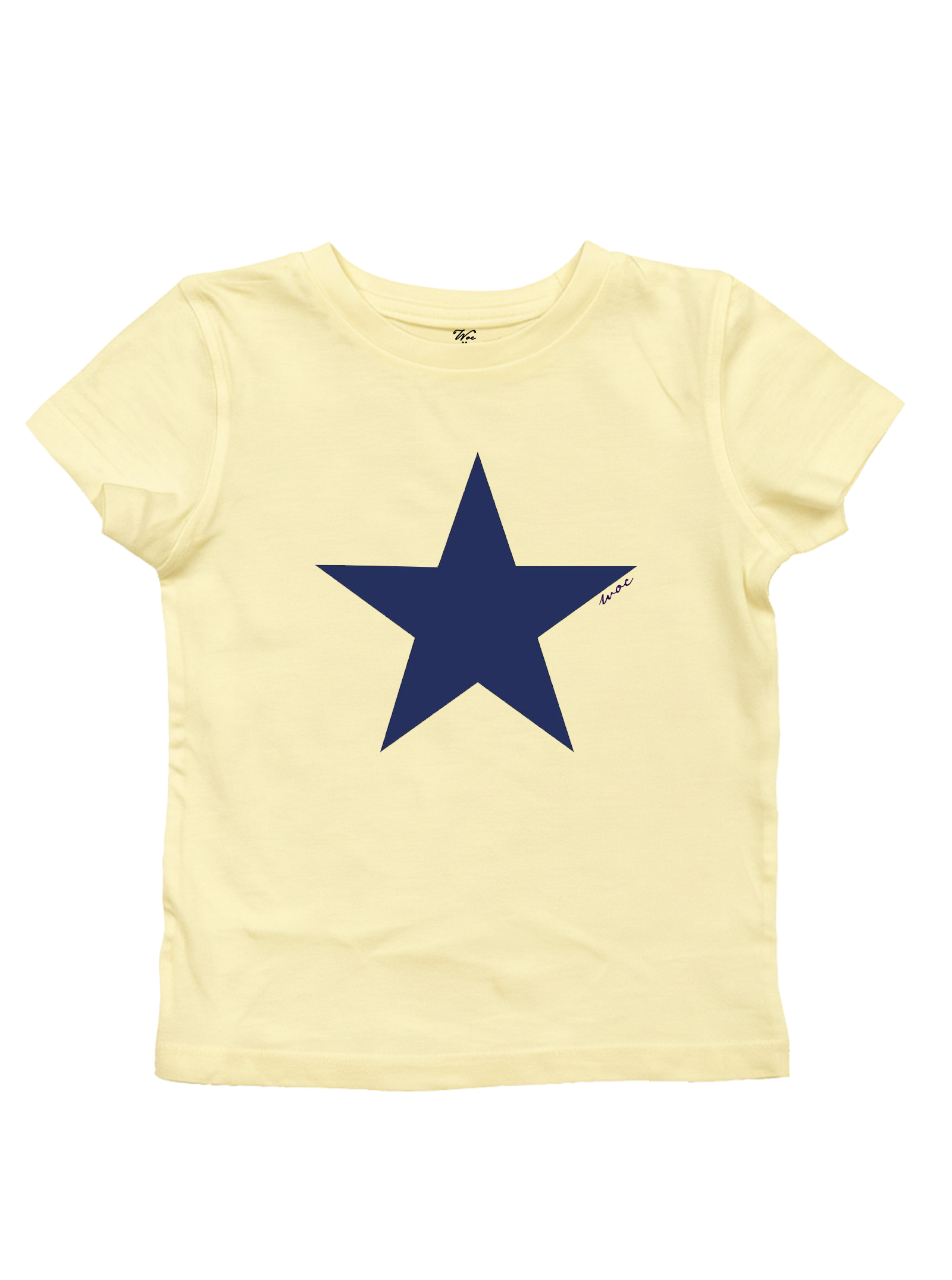 Blue Star Baby Tee