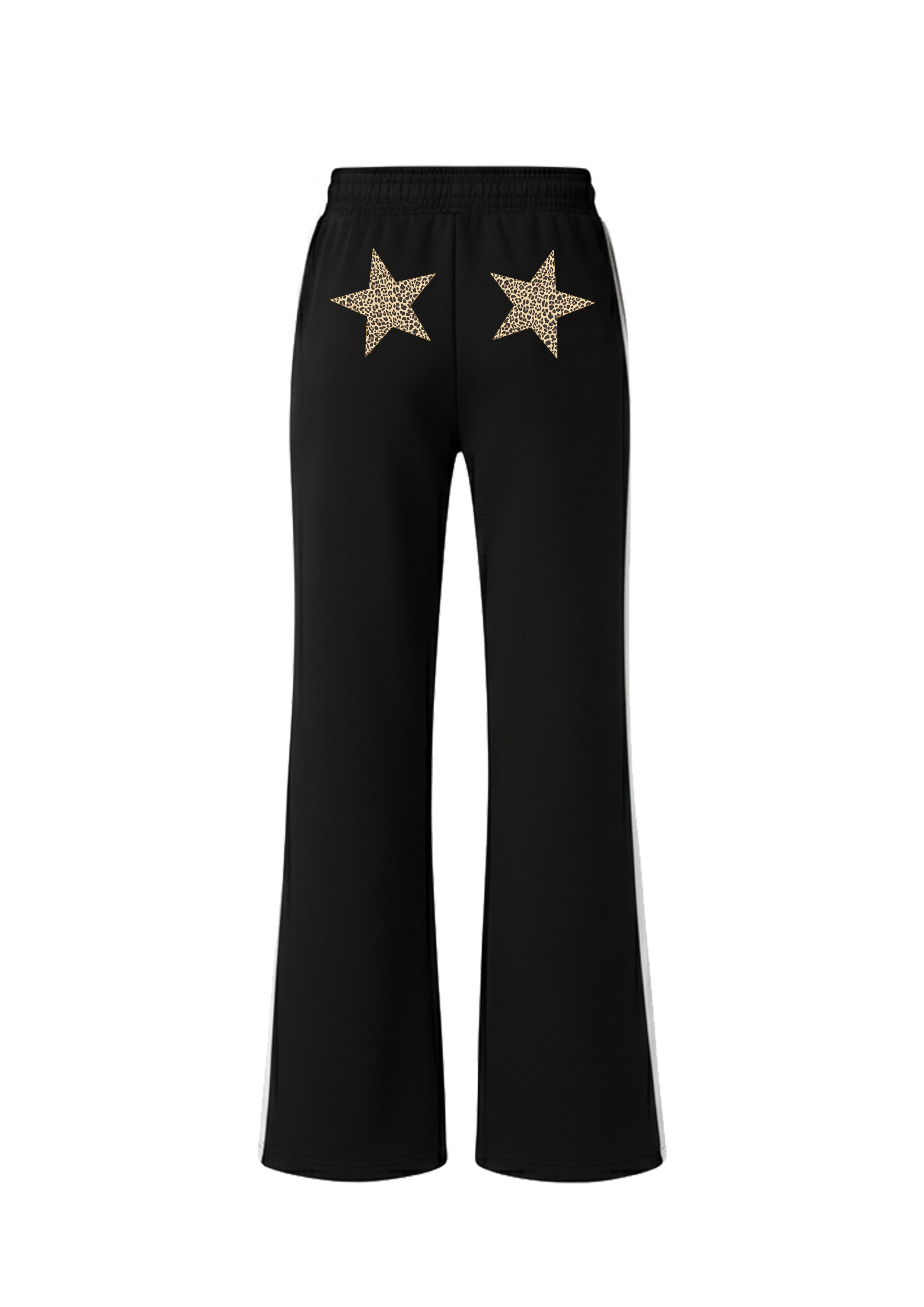 Leopard Stars Black Eşofman Altı