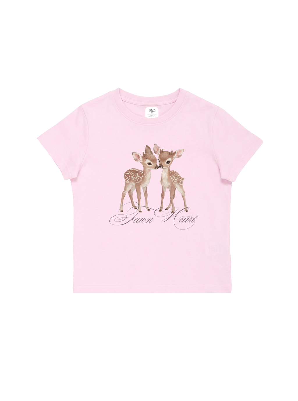 Fawn Heart Baby Tee