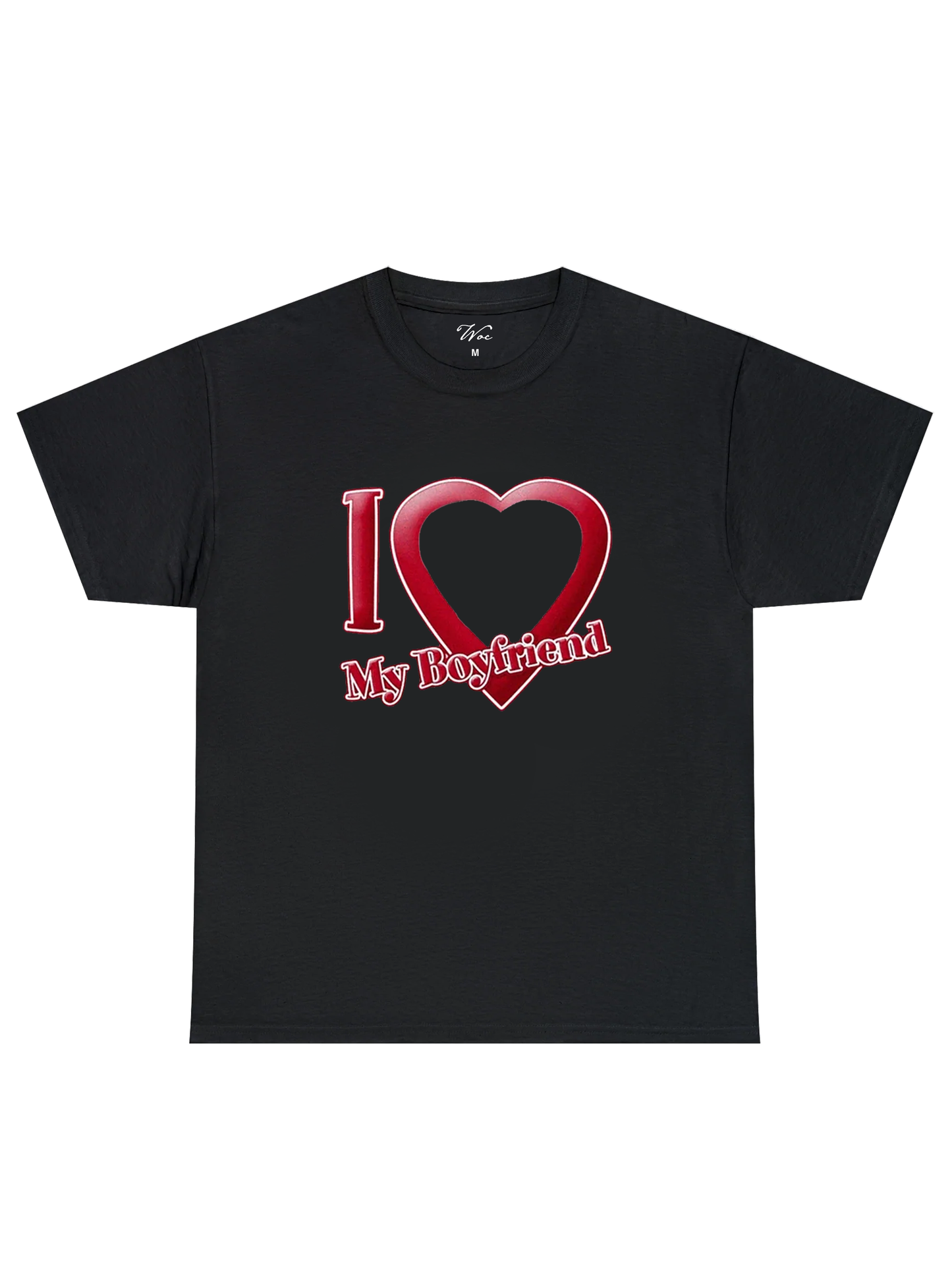 I Love My Boyfriend - İstediğin Resmi Bastır T-Shirt
