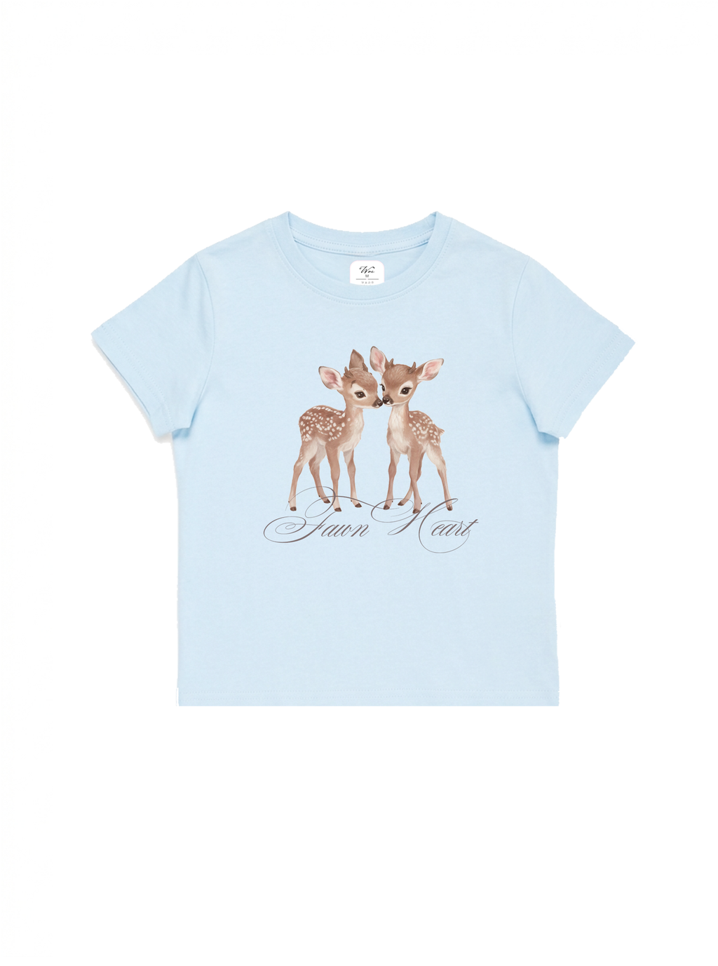 Fawn Heart Baby Tee