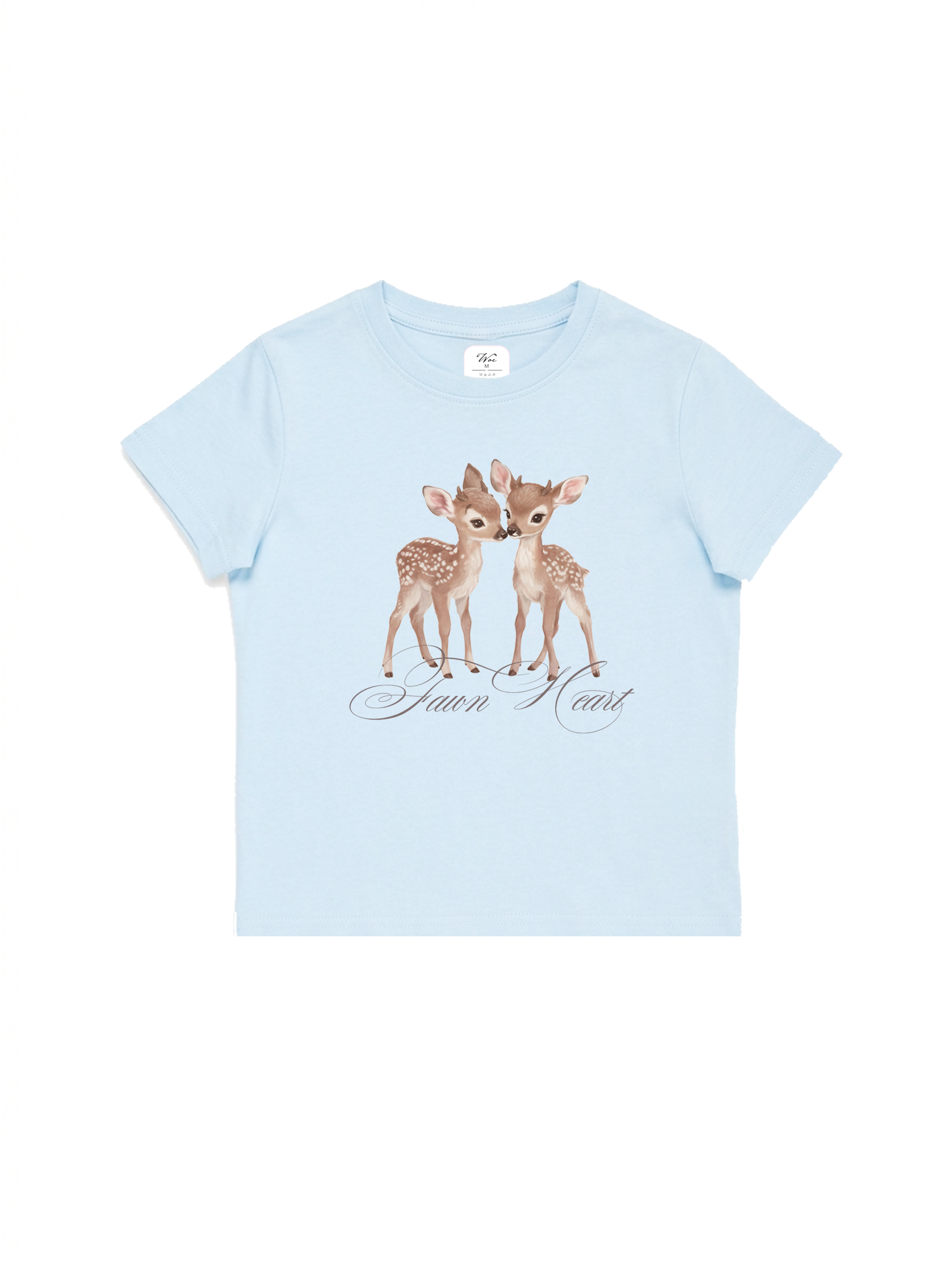 Fawn Heart Baby Tee