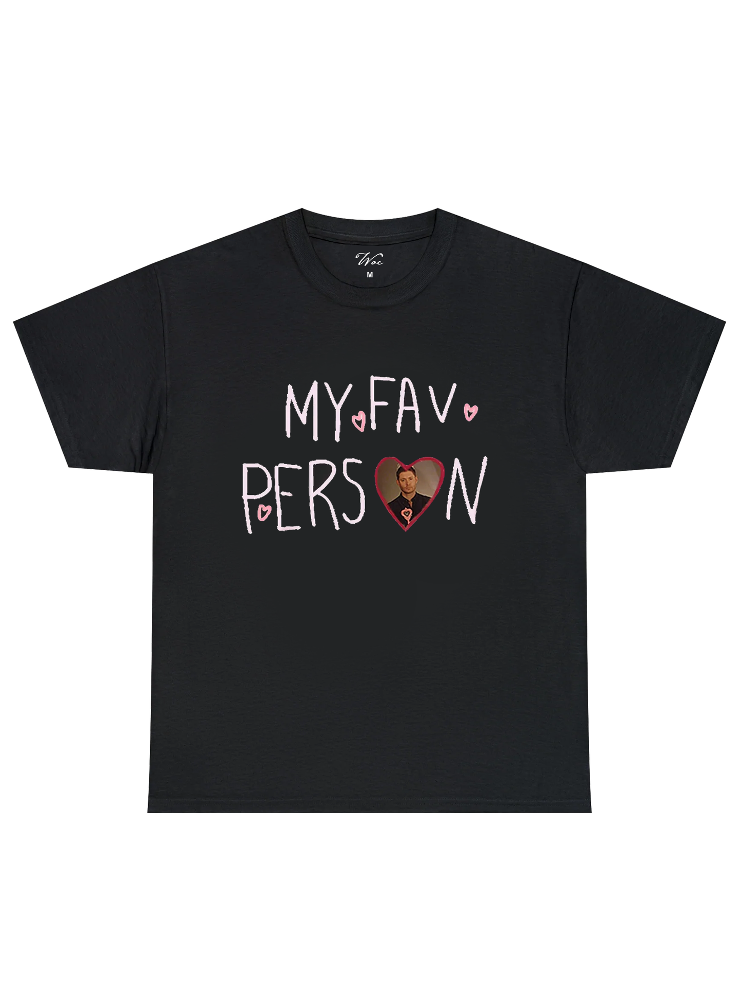 I Love My Fav Person - İstediğin Resmi Bastır T-Shirt