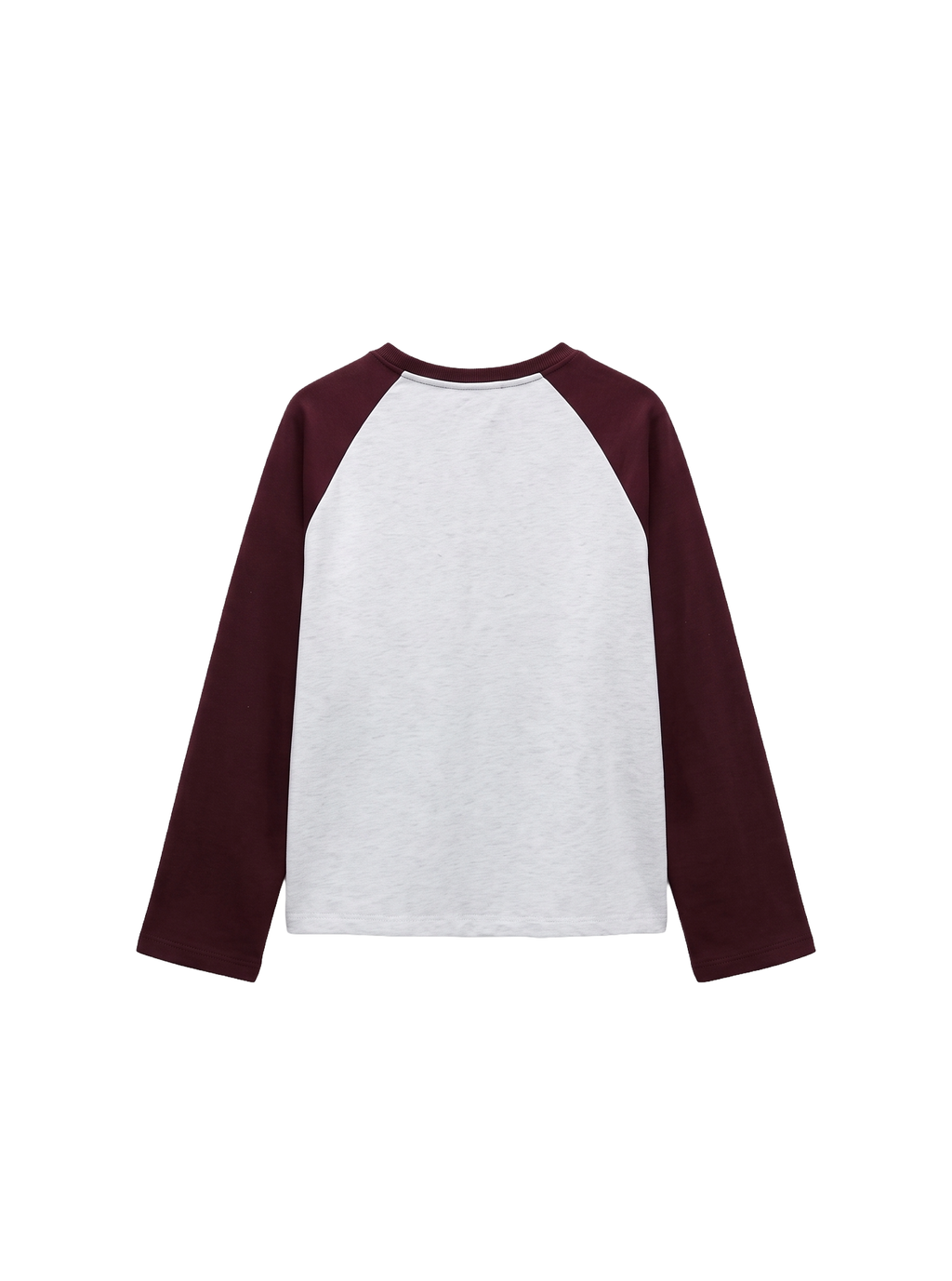 Contrast Raglan Sleeve Sweatshirt