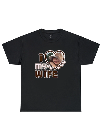 I Love My Wife - İstediğin Resmi Bastır T-Shirt