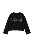 Chaotic Angel Flare-Cuff Top