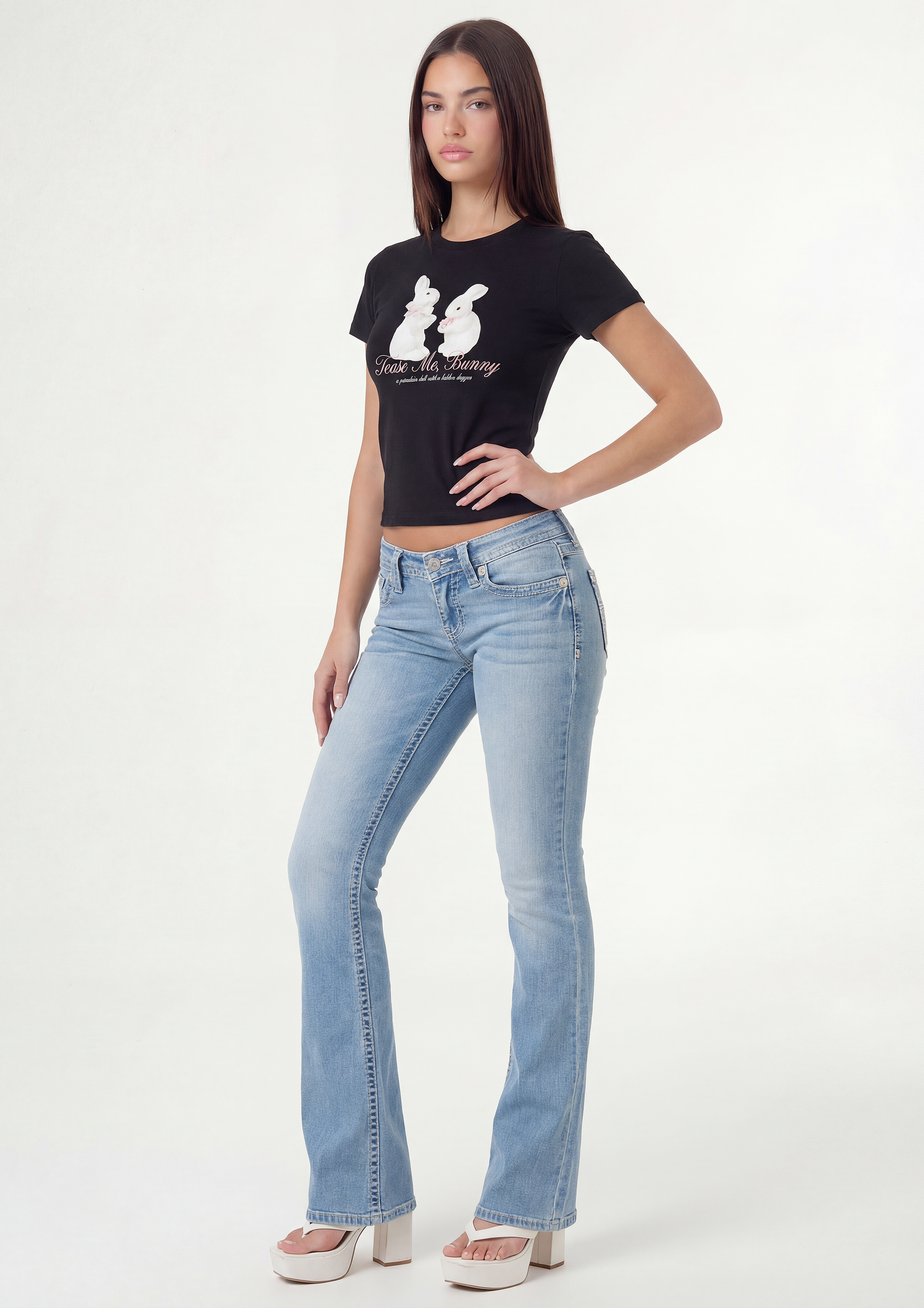 Ribbon Reverie Baby Tee