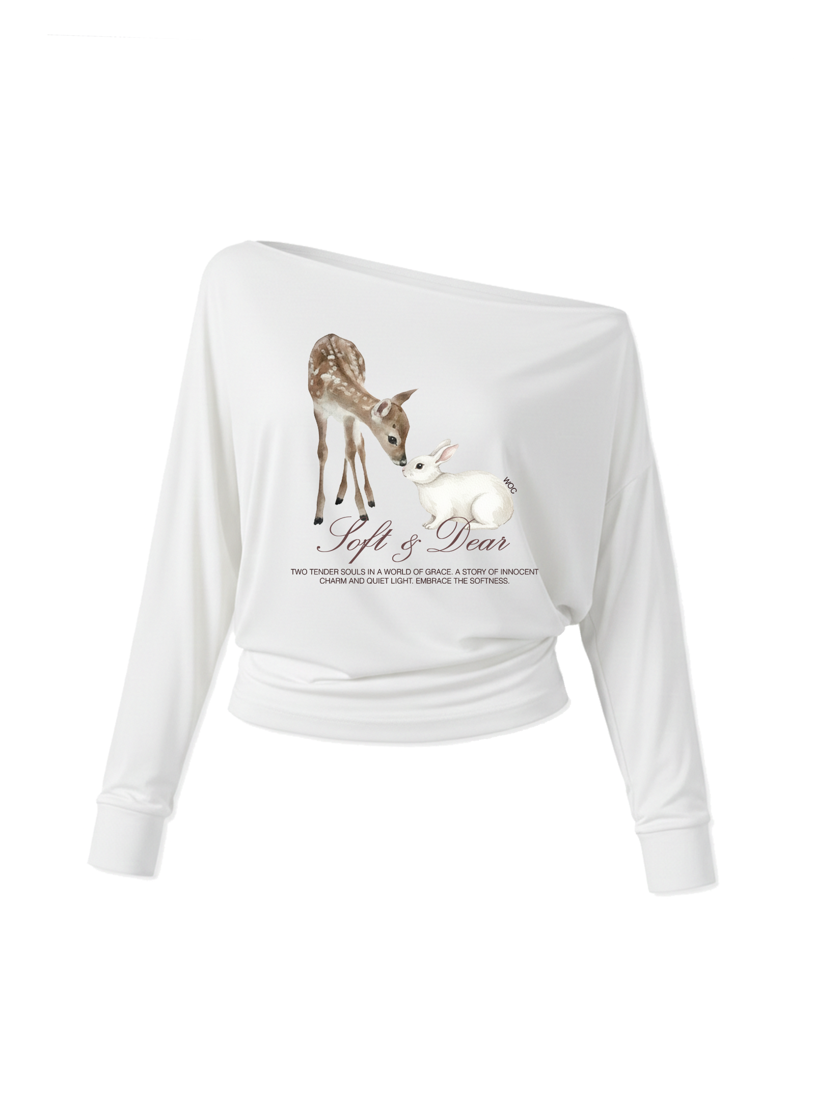 Soft & Dear One-Shoulder Top