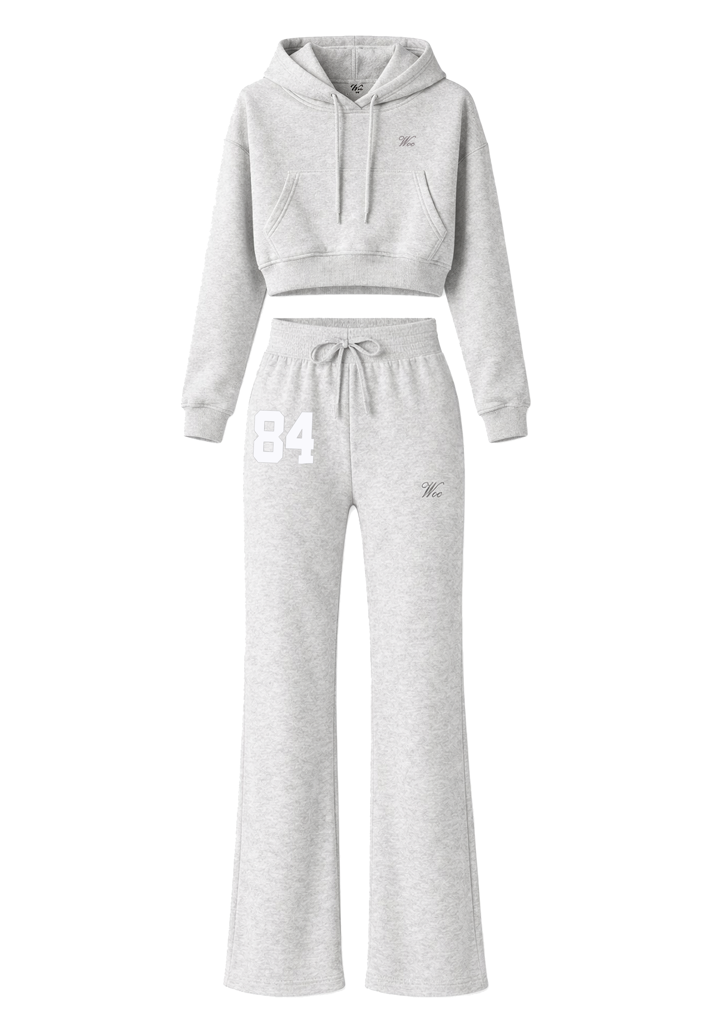 "84" Grey Duo Alt & Üst Takım